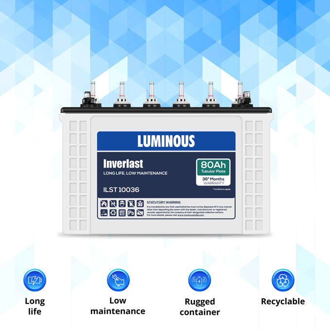 LUMINOUS 80AH ILST10036