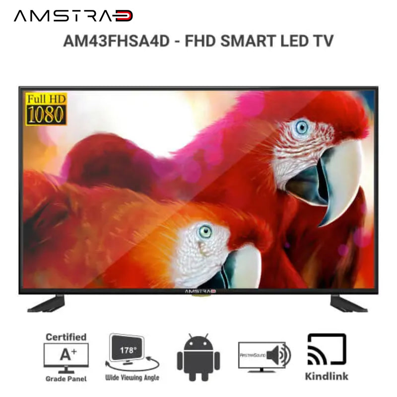 AMSTRAD LED-AM43FHSA4D (WITHOUT VOICE REMOTE)
