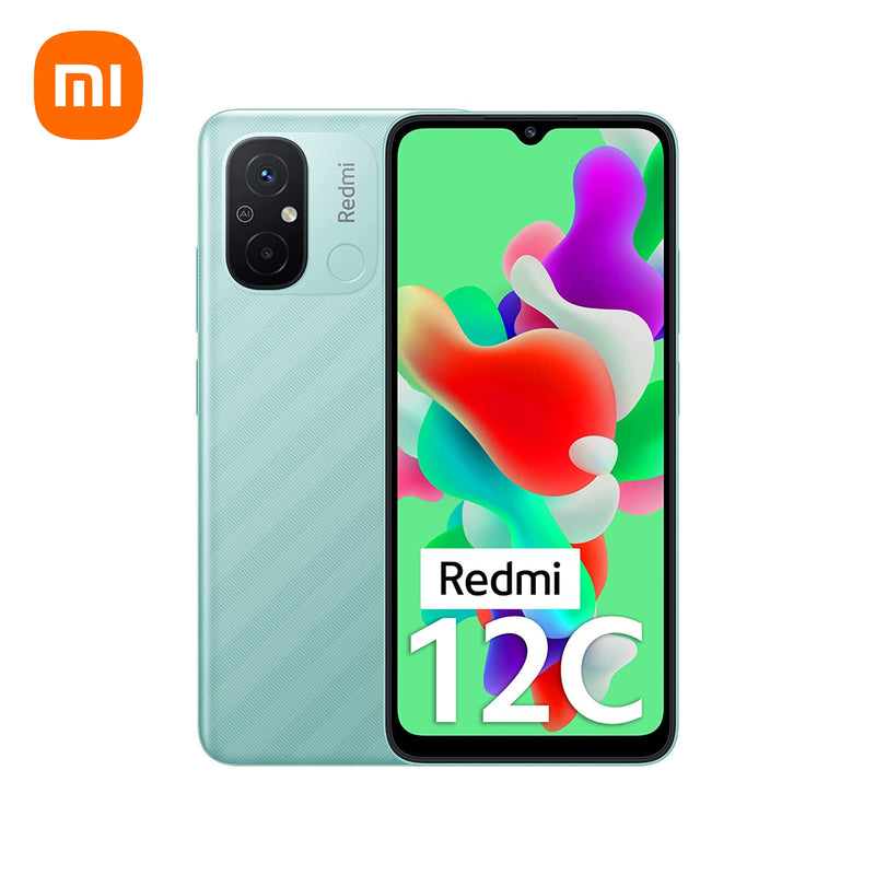 REDMI 12C 6/128, Matte Black GREEN