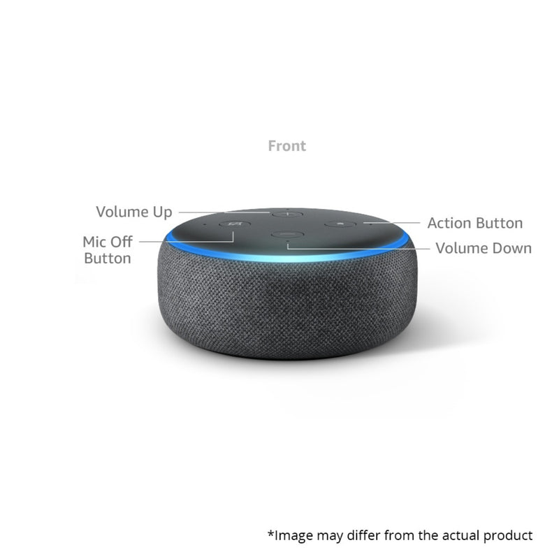 AMAZON ECO DOT 3RD GEN BLACK