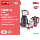 PRESTIGE REGAL 750W MIXER GRINDER