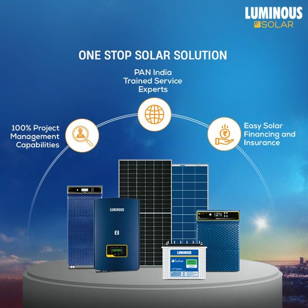 LUMINOUS LPTT12200I 200AH SOLAR BATTERY