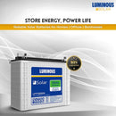 LUMINOUS LPTT1215OH 150AH SOLAR BATTERY