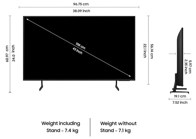 LED-UA43DU7660KLXL