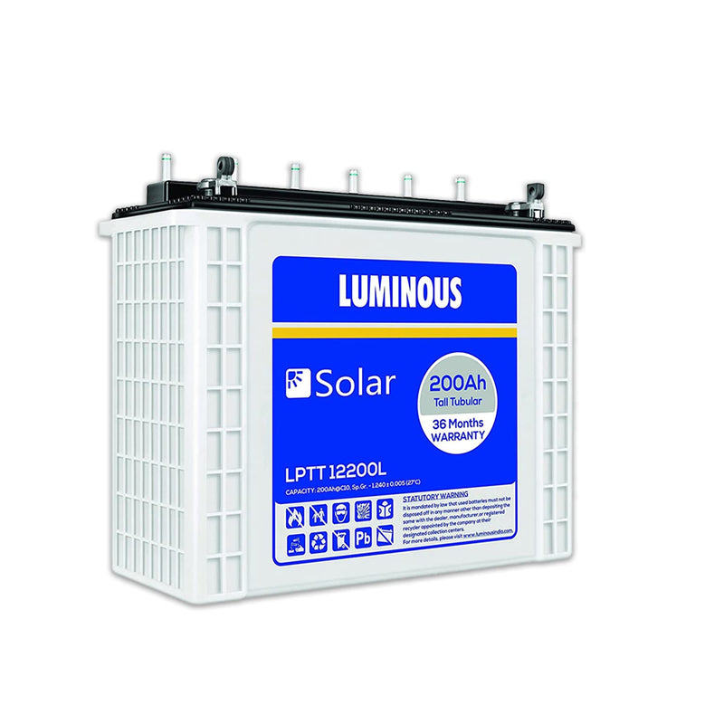 LUMINOUS LPTT12200I 200AH SOLAR BATTERY