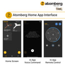 ATOMBERG 1200MM ARIS Atomberg Aris Starlight Dark Teakwood