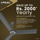 BAJAJ 1200MM CLASSICO SLEEK PLUS