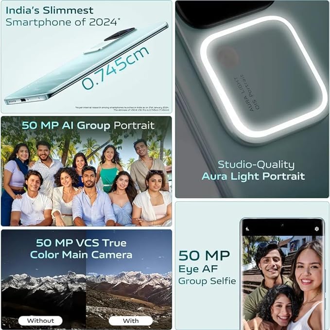 VIVO V30 5G, 8/256, Classic Black