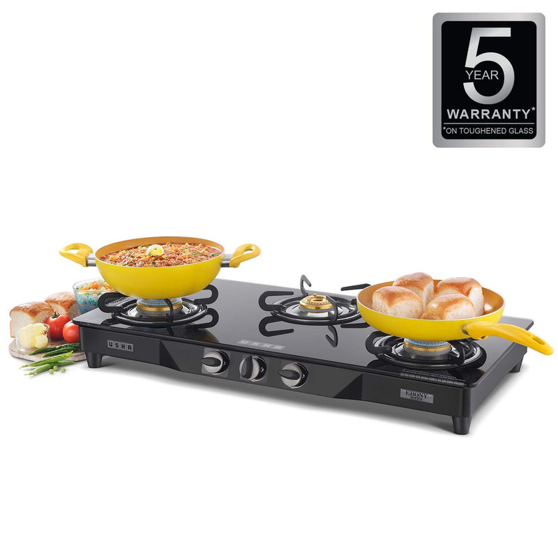 USHA EBGS 3001 EBONY 3B COOKTOP