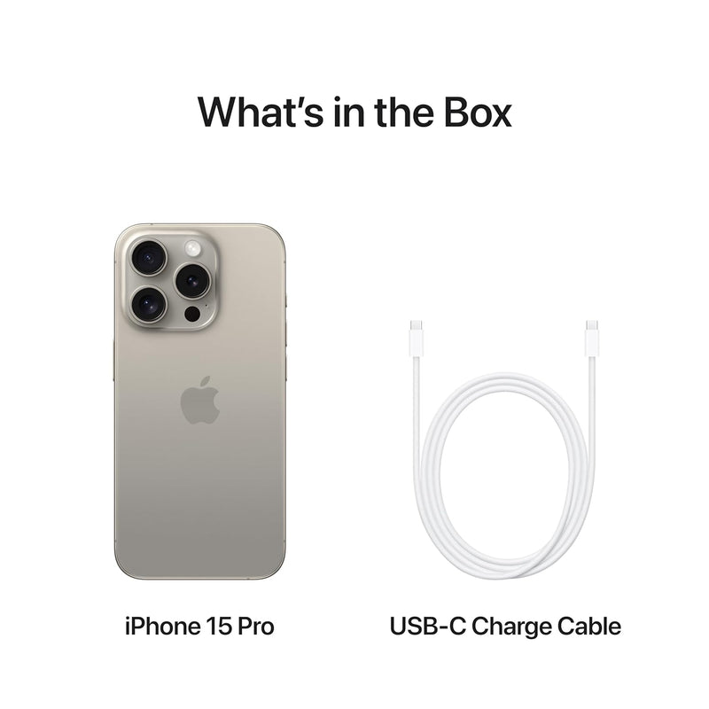 APPLE IPHONE 15 PRO 128GB, Natural Titanium