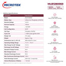 MICROTEK MLB1280060 12.8V/100H