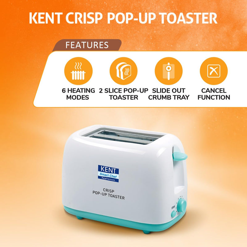 KENT 16105 CRISP POP-UP TOASTER