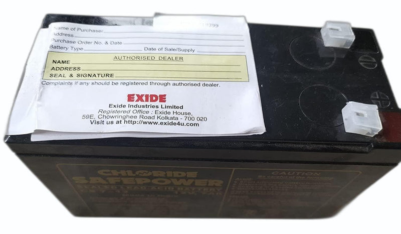 CHLORIDE 12V/7AH SMF BATTERY
