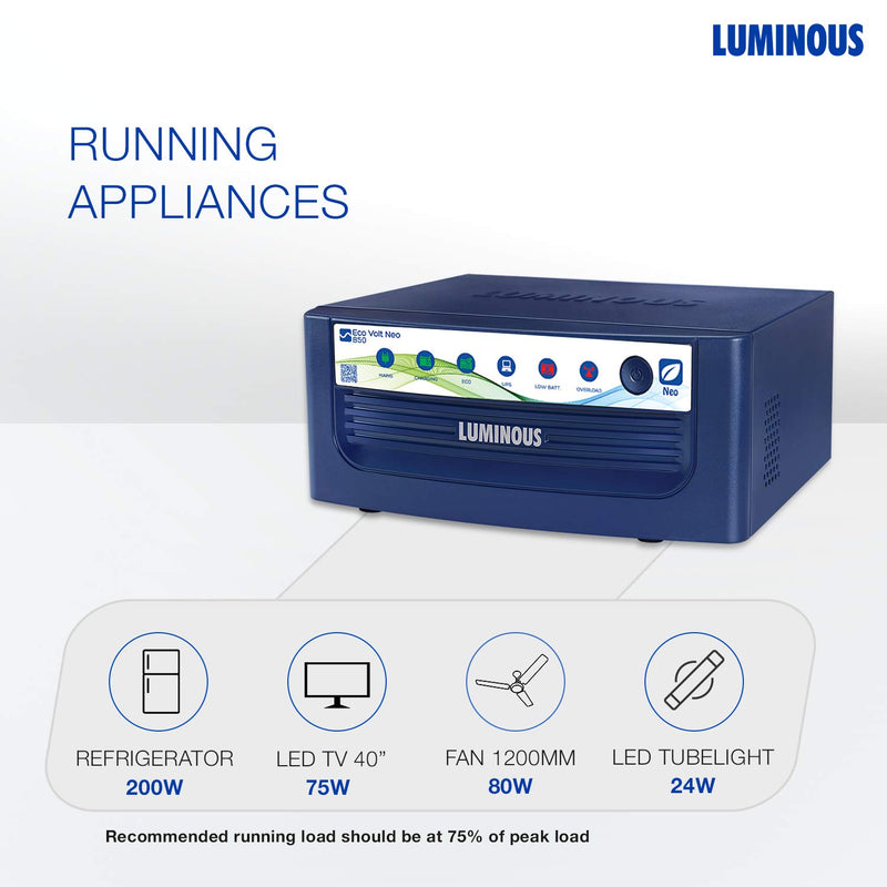 LUMINOUS LUM ECO VOLT 850 S/W UPS