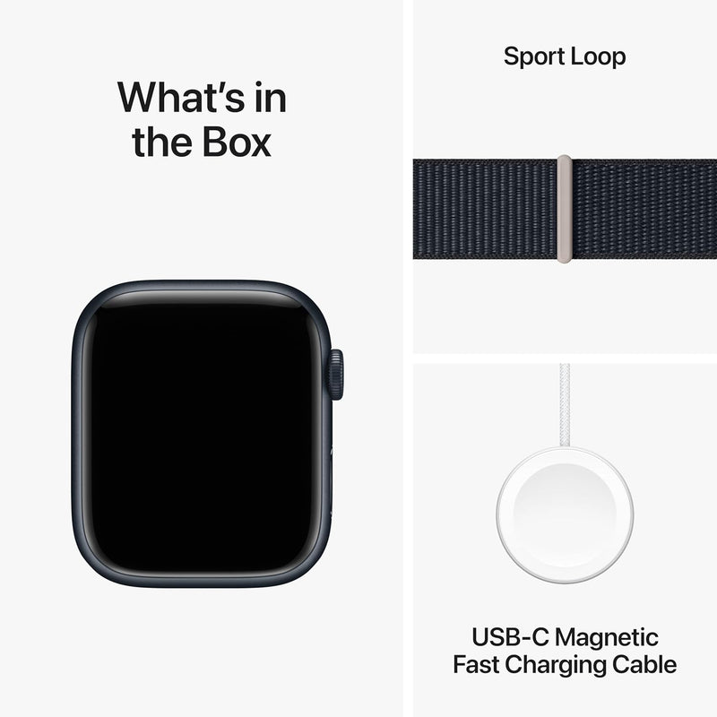 APPLE Apple Watch Series 9 [GPS 45mm], Midnight