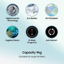 SAMSUNG WM-WA90BG4582BDTL