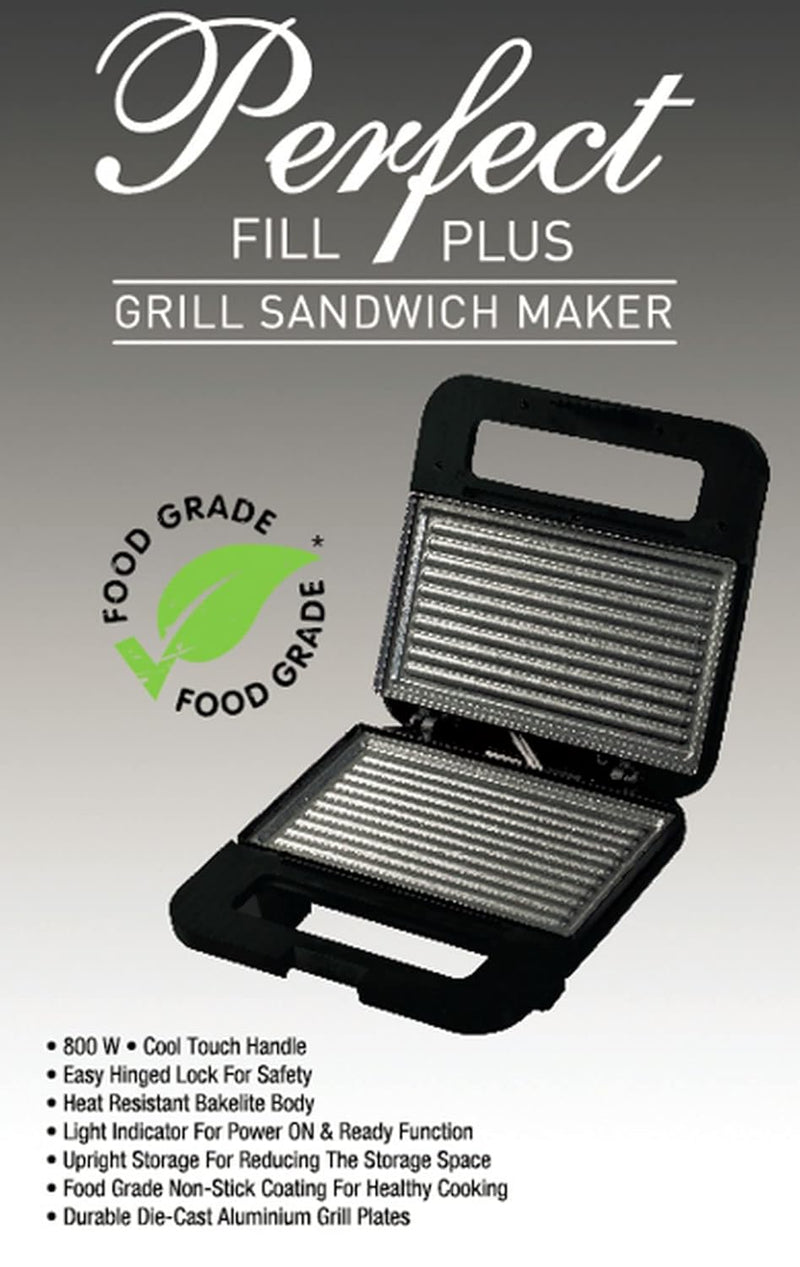 HAVELLS PERFECT FILL PLUS GRILL SANDWICH MAKER