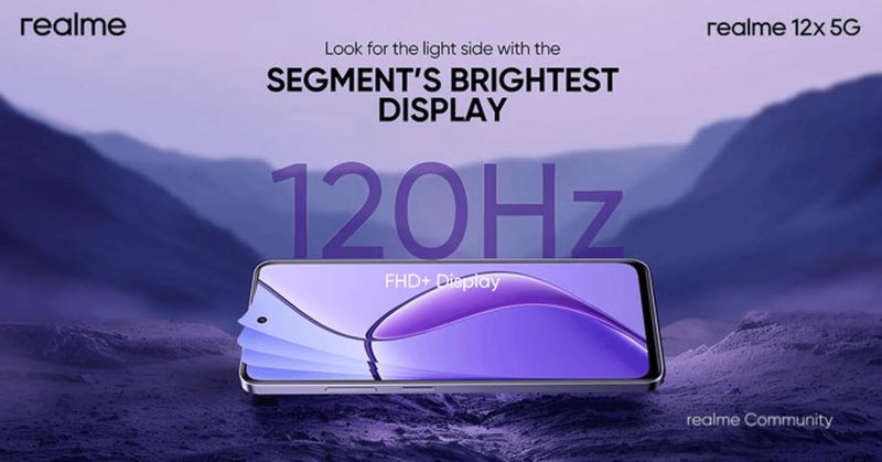 REALME 12X 5G, 8/128, Twilight Purple