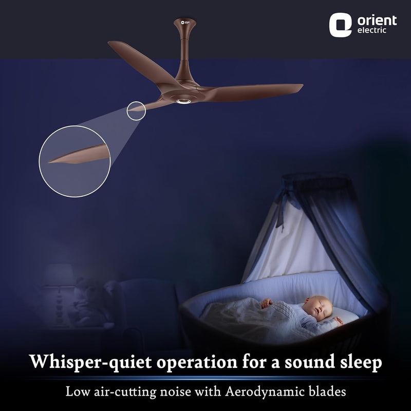 ORIENT 1230MM AEROQUITE COFFEE BROWN