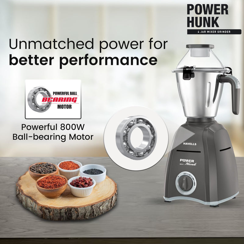 POWER HUNK 800W 4JAR