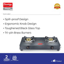 PRESTIGE GTMP02 2B GLASS GAS STOVE