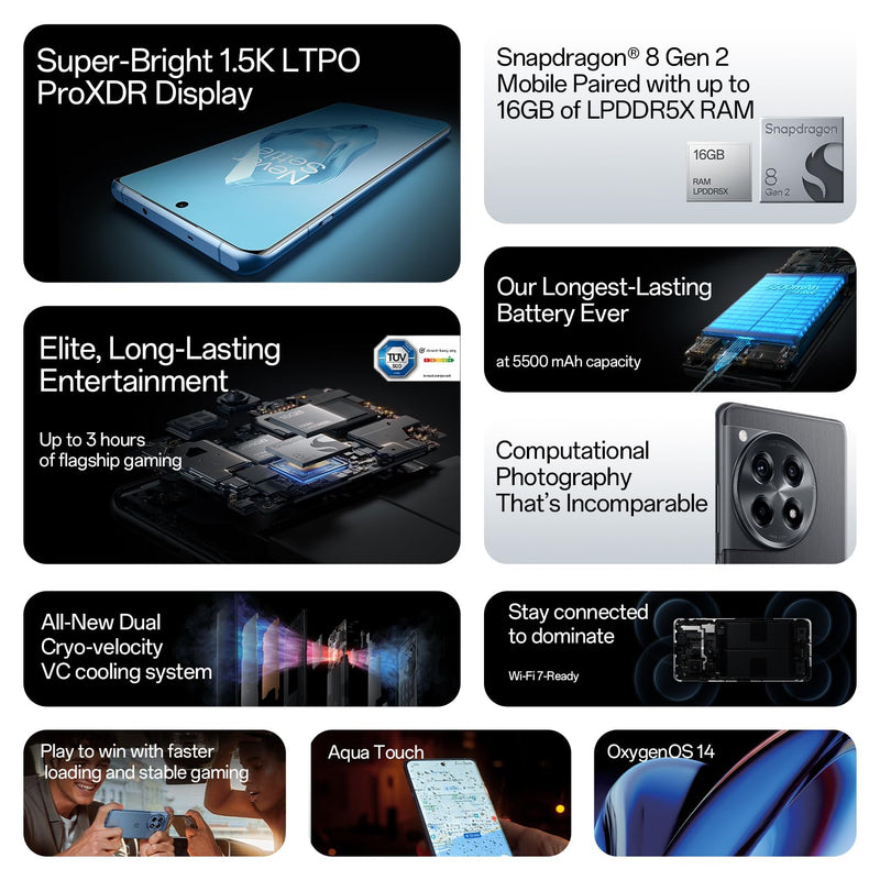 ONEPLUS 12R 8/128, Iron Gray