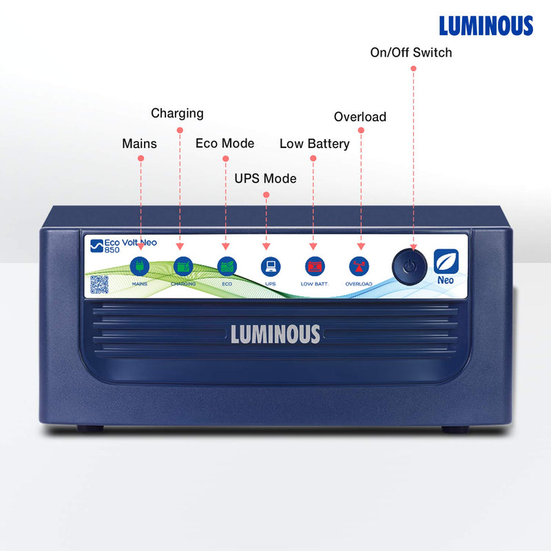 LUMINOUS LUM ECO VOLT 850 S/W UPS