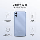 SAMSUNG A04E, 3/64, Light Blue