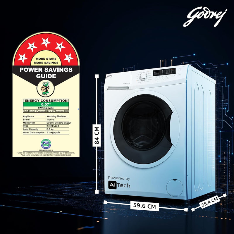HAIER WM-WFEON CRS 8012 5.0 FKEDM MTBK