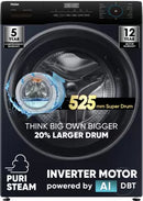 HAIER WM-HW80-IM12929EBKF