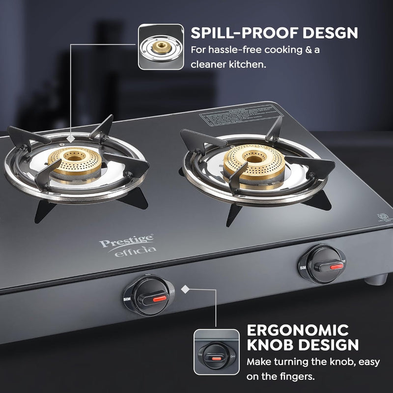 EFFICIA LP 3BR GAS STOVE