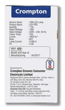 Crompton DYNARAY LED LAMP 18W