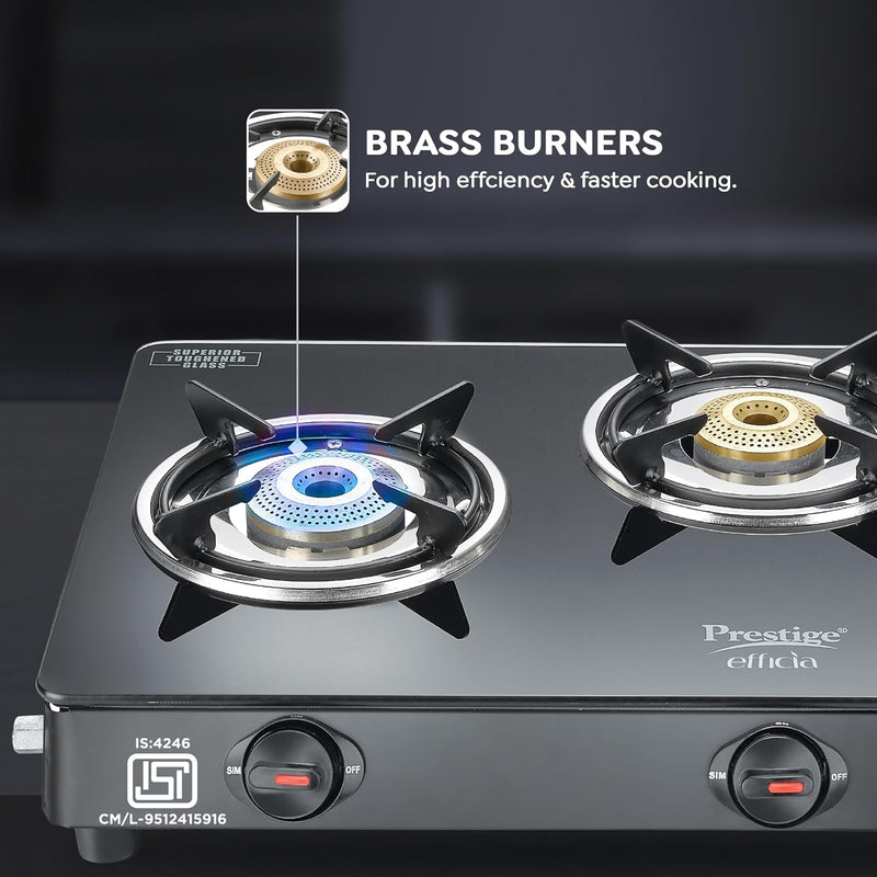 EFFICIA LP 3BR GAS STOVE