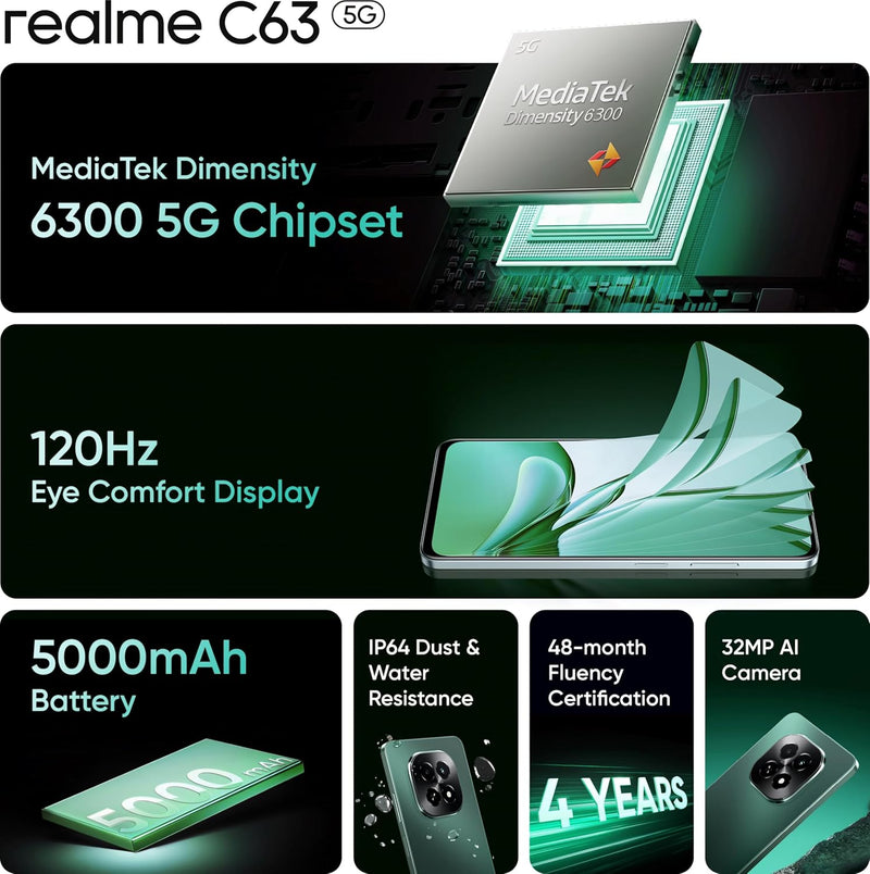 REALME C63 5G realme C63 5G Forest Green 4 128