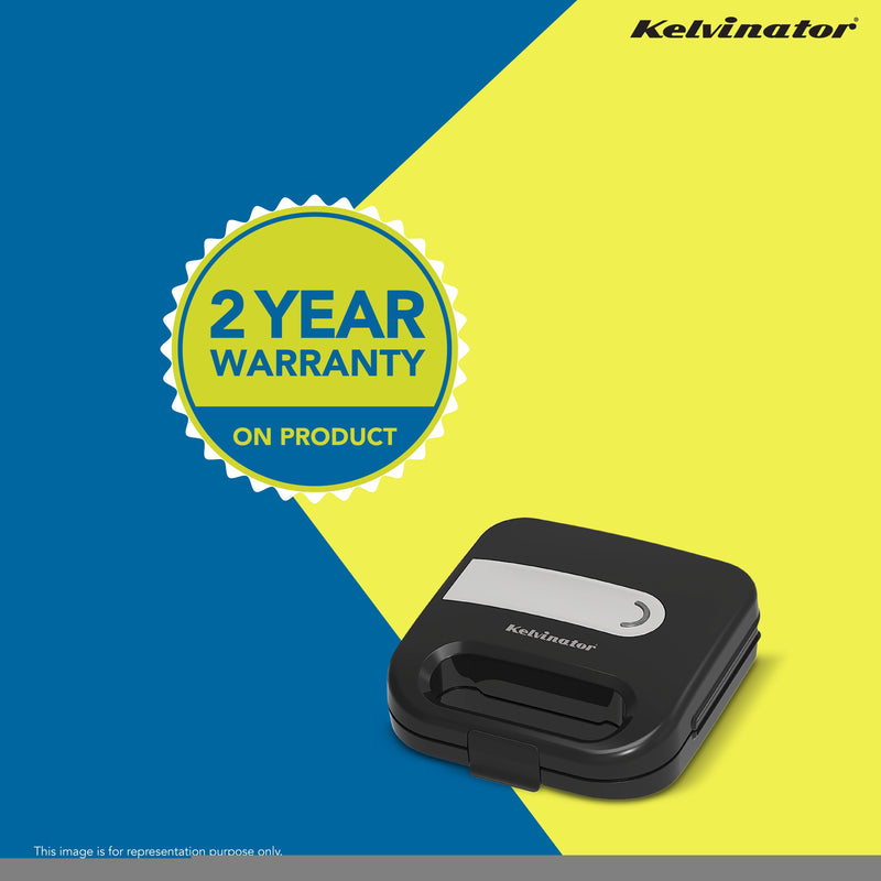 KELVINATOR KSMS0012S 750W SANDWICH MAKER