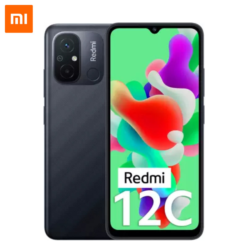 REDMI 12C 6/128, Matte Black BLACK