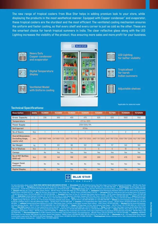 BLUE STAR TC1050V