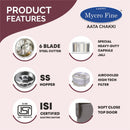 Lucky Mycrofine Diva Plus Aata Chakki 6.5 Kg Fully Automatic Domestic Flour Mill