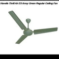 HAVELLS 1200MM THRILL AIR ES army green