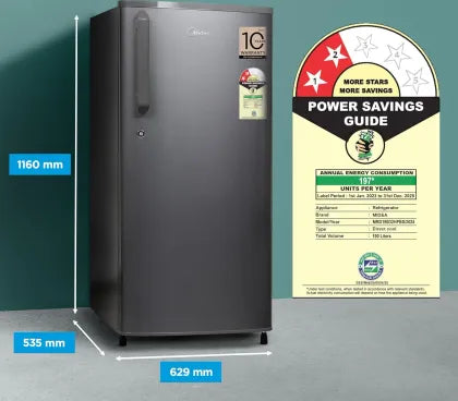 MIDEA MRD190D2HPBS
