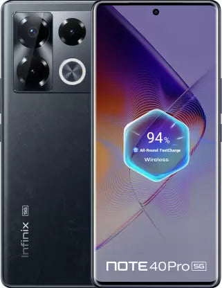 NOTE 40 PRO 5G Obsidian Black
