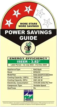 HITACHI RAKG324PCCISS 2T 3* INV