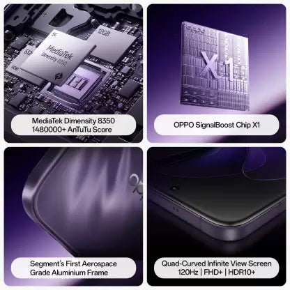 OPPO Reno13 Pro 5G OPPO Reno13 Pro 5G Mist Lavender, 12 512