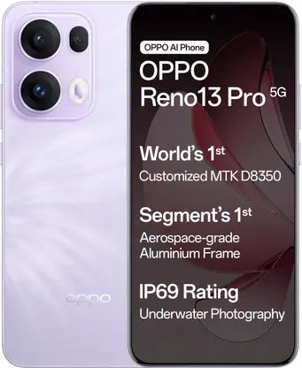 OPPO Reno13 Pro 5G OPPO Reno13 Pro 5G Mist Lavender, 12 512