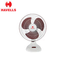 HAVELLS 400MM ACCELERO HS WHT RED TABLE FAN