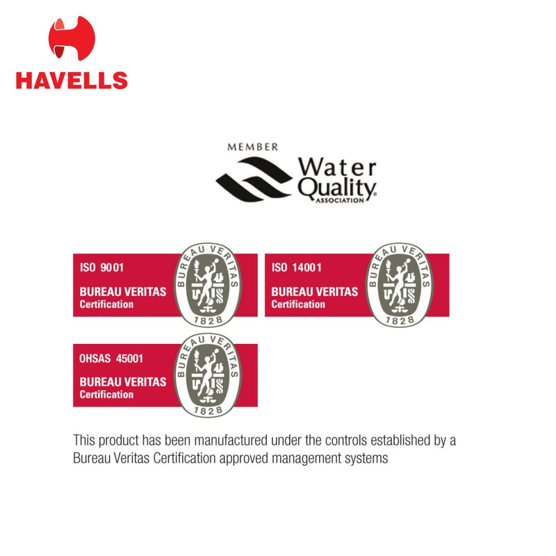 HAVELLS PRO-DX WATER PURIFIERS