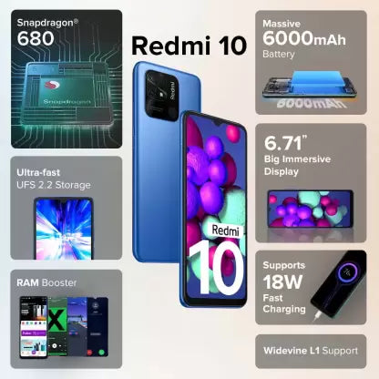 REDMI 10, 4/64GB, BLUE